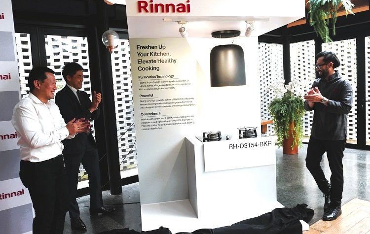 Pendant Hood terbaru besutan Rinnai. (Foto: Urbancity.co.id/Agung)