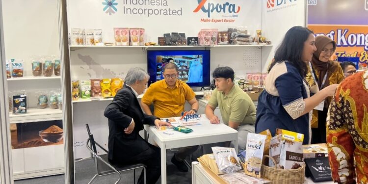 BNI Xpora Boyony 15 UMKM ke Hong Kong Food Expo 2023