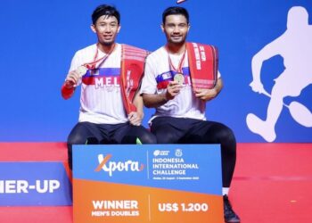 Berry-Rian Sabet Juara Xpora Indonesia International Challange