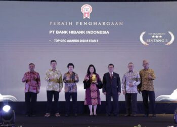 Terapkan Bisnis Berkelanjutan, hibank Raih Top GRC Awards 2023