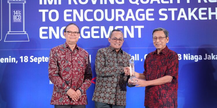 BNI Raih “The Best Overall Big Caps” di The 14th IICD Corporate Governance Award 2023