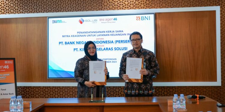 Perluas Agen46, BNI Gandeng Kinarya Selaras Solusi