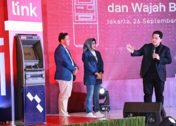 Tampilan Baru ATM Link, Erick Minta BNI Integrasi Diaspora