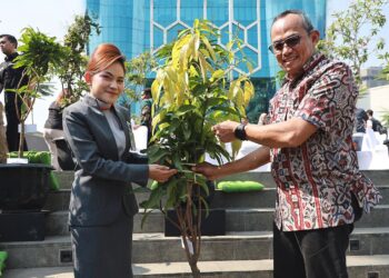 Perbaiki Kualitas Udara, BNI Sumbang 5.000 Pohon