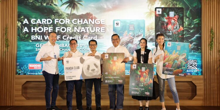 Kolaborasi BNI – WWF Indonesia Luncurkan Kartu Kredit Baru