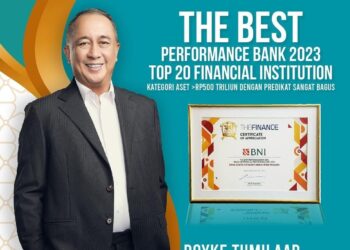 Kinerja Berkelanjutan, BNI Raih Dua Penghargaan The Finance