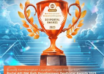 Portal API BNI Raih Penghargaan DevPortal Awards 2023