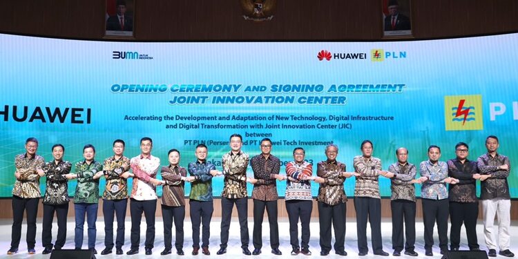 Resmikan Joint Innovation Center, Kolaborasi PLN-Huawei untuk Akselerasi Digitalisasi