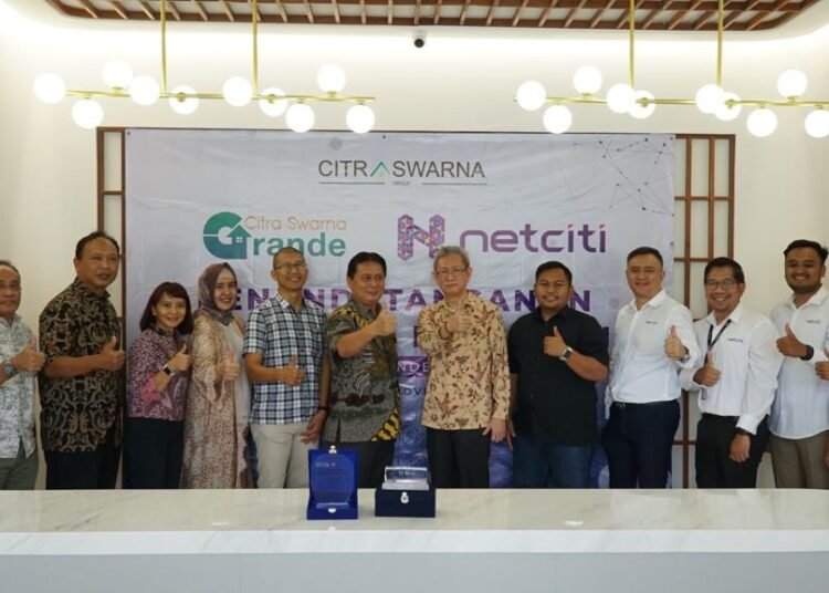 CSG menggandeng Netciti - penyedia layanan telekomunikasi berbasis FTTH (fiber to the home), lebih dikenal fiber optik serta jaringan broadband. (Foto: Urbancity.co.id/Pool/Dok. CSG).
