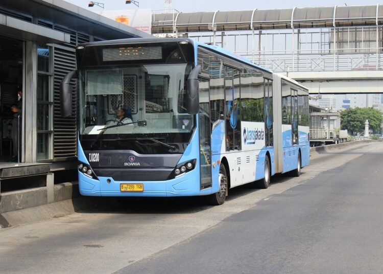 Armada Transjakarta. (Foto:urbancity.co.id/pool/dok.pemprov DKI).