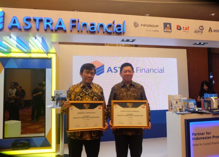FIFGROUP didapuk sebagai The Best Industry Marketing Champion 2023 for the Multifinance Sector. (Foto:urbancity.co.id/Pool/Dok.FIFGROUP)