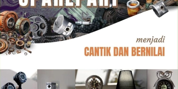 BNI Dorong Bisnis Dekorasi Rumah Berbahan Limbah Spare Part