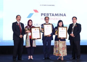 PHE Raih Empat Apresiasi Human Capital & Performance Award 2023