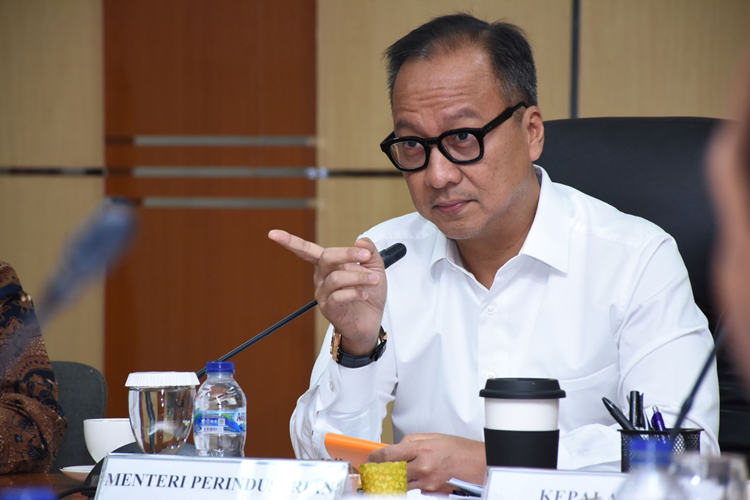 Menteri Perindustrian Agus Gumiwang Kartasasmita. (Foto: Urbancity.co.id/Pool/Dok. Kemenperin)