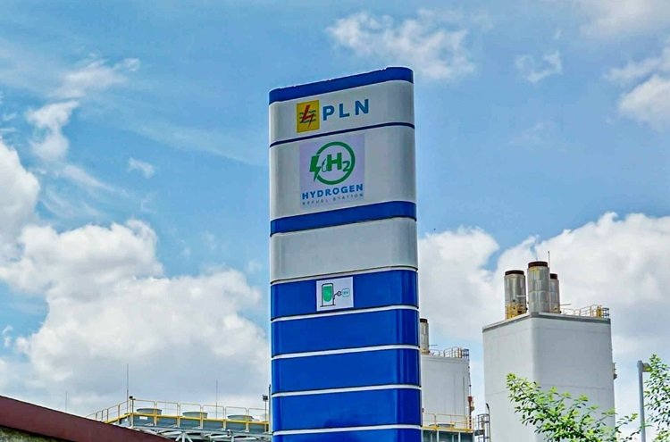 PT PLN (Persero) segera mengoperasikan Stasiun Pengisian Hidrogen atau Hydrogen Refueling Station (HRS) pertama di Indonesia yang berlokasi di Senayan, Jakarta. (Foto: Urbancity.co.id/Pool/Dok. PLN)