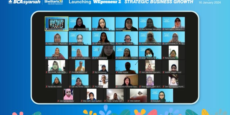 BCA Syariah Gelar Pelatihan UMKM WEpreneur 2