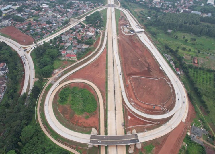 Jalan tol JORR 2 Cimanggis (Jagorawi)-Cibitung (jalan tol Jakarta-Cikmapek). (Foto dok. BPJT Kementerian PUPR)