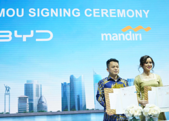 Nyata, Bank Mandiri Perkuat Ekosistem Kendaraan Listrik Tanah Air