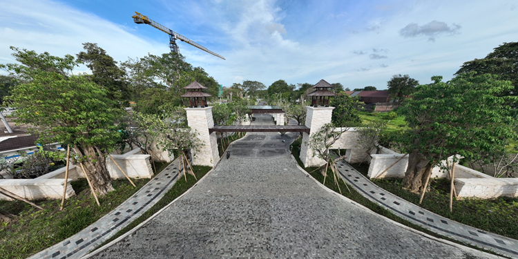 Keunikan Design Main Gate KEK Sanur yang Sarat Kearifan Lokal
