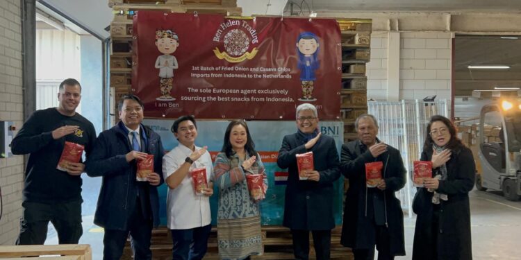 BNI Bawa UMKM Sidoarjo Ekspor Keripik Singkong ke Belanda