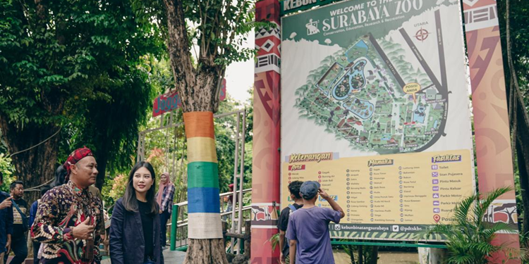 Wamenparekraf: Kebun Binatang Surabaya Bangkit dari Pandemi