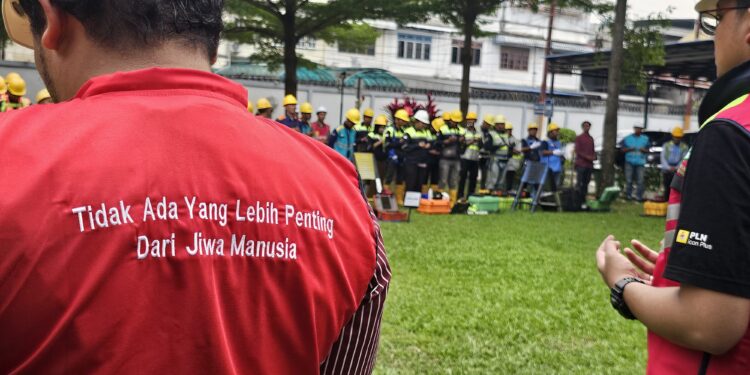 PLN Icon Plus Regional Sumbagut Gelar Apel Siaga Bulan K3 dan Jelang Pemilu 2024