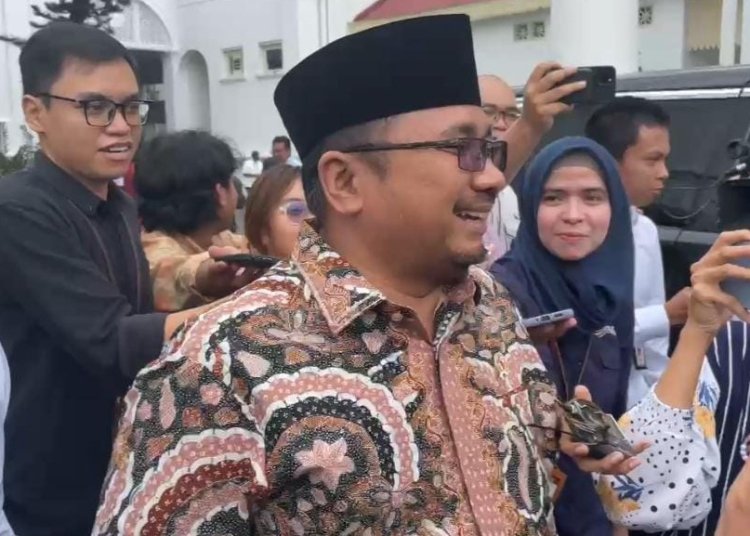 Menteri Agama Yaqut Cholil Qoumas. (Foto:urbancity.co.id/pool/dok.Kemanag)