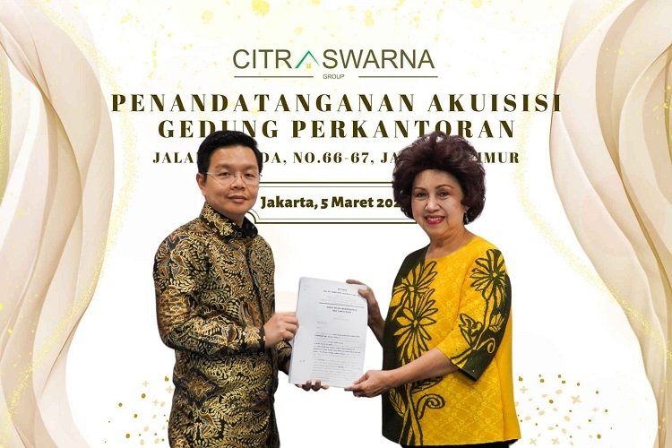 PT Bumi Arta Sedayu kembali melakukan ekspansi bisnis dengan mengakuisisi gedung perkantoran perkiraan valuasi diangka 100 miliar yang berlokasi strategis di Jakarta Timur. (Foto:Urbancity.co.id/Pool/Dok.CSG).