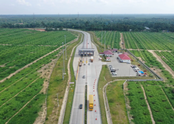 Sah! Hutama Karya Kenakan Tarif Gerbang Tol Lima Puluh – Junction Indrapura