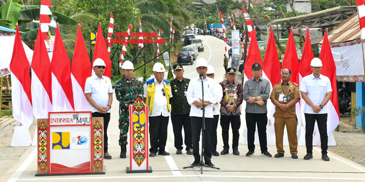 Presiden Resmikan 10 Ruas Jalan Daerah di Kaltim, Ini Daftarnya
