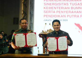 Optimalkan Pengamanan Aset, BUMN Sinergi Dengan TNI