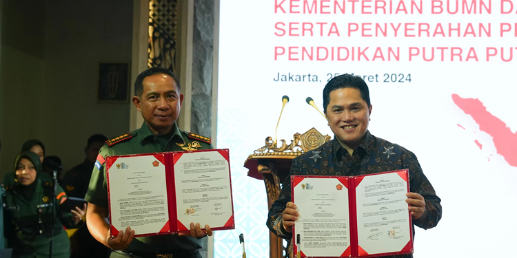 Optimalkan Pengamanan Aset, BUMN Sinergi Dengan TNI