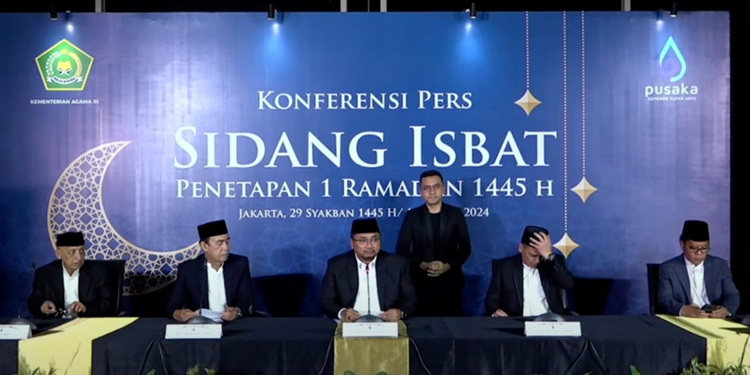 Selasa, 12 Maret 2024 Ditetapkan Sebagai Awal Ramadhan 1445 H