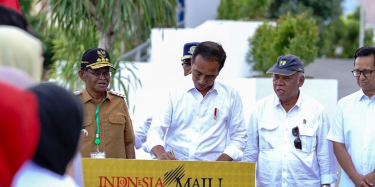 Presiden Resmikan 3.724 Rumah Korban Gempa Sulteng