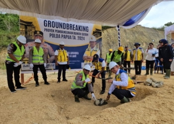 Kementerian PUPR Bangun Rusun Polwan di Papua
