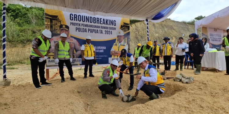 Kementerian PUPR Bangun Rusun Polwan di Papua