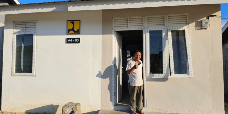 Korban Gempa Sulteng Senang Dapat Rumah Baru Jelang Lebaran