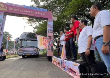 Mudik 2024 Indomie Berangkatkan 11.275 Pengusaha Warmindo