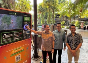 The Breeze BSD Kini Dilengkapi Mesin Pengumpul Sampah Plastik