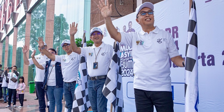 Mudik Asyik Bersama BUMN, BRI Jakarta 2 Berangkatkan 1.781 Peserta