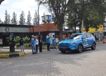 PLN Icon Plus Sambut Rombongan EV Journey Jakarta-Mandalika