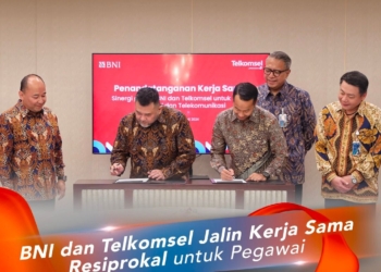 Resiprokal Untuk Pegawai BNI dan Telkomsel Perkuat Sinergi