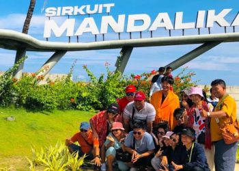 Pengunjung The Mandalika Membludak Saat Libur Lebaran