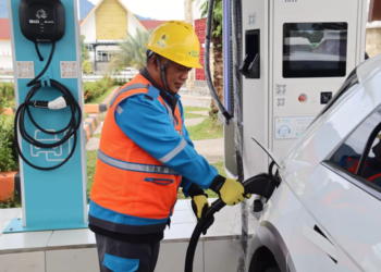 Mudik Kehabisan Baterai? Tenang, Ada 39 Unit SPKLU di Tol Trans Sumatera