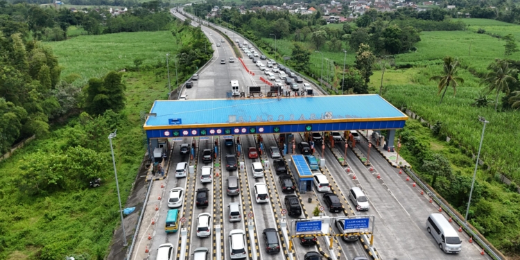 Contra Flow Arus Balik, Kecepatan Kendaraan Hanya Boleh 60 KPJ