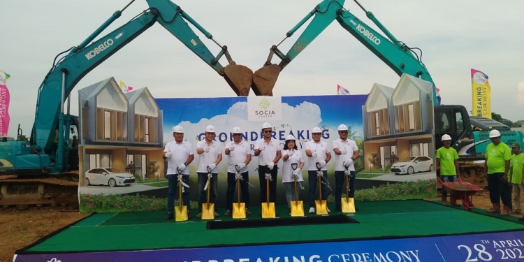 Arrayan Group Gelar Groundbreaking Socia Garden Karawang