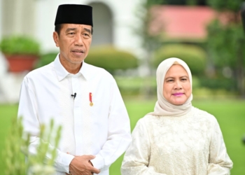 Presiden dan Ibu Iriana Jokowi Ucapkan Selamat Idul Fitri 1445 H
