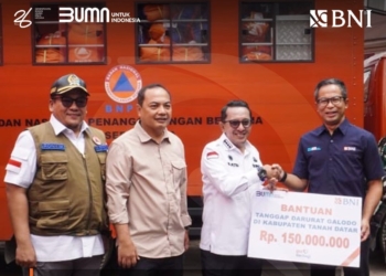 BNI Kembali Berikan Bantuan untuk Korban Bencana Alam Sumbar