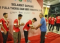 BNI Sambut Kepulangan Tim Thomas dan Uber Indonesia