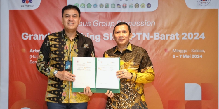 Konsisten Dukung SMMPTN-Barat 2024, BNI Gandeng 25 PTN